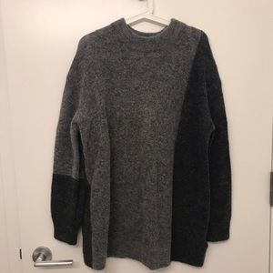 &OS Color Block Sweater NWOT
